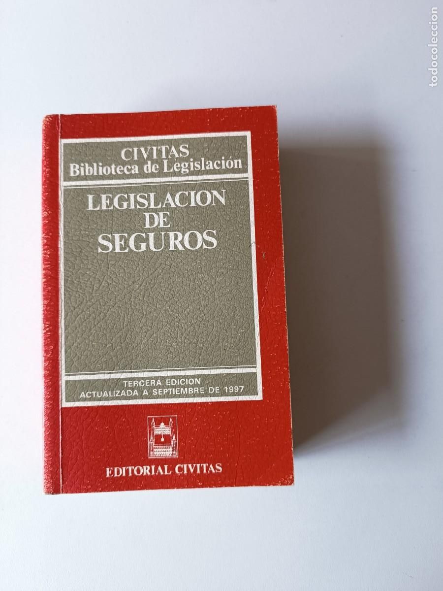 Second hand books: LEGISLACION DE SEGUROS