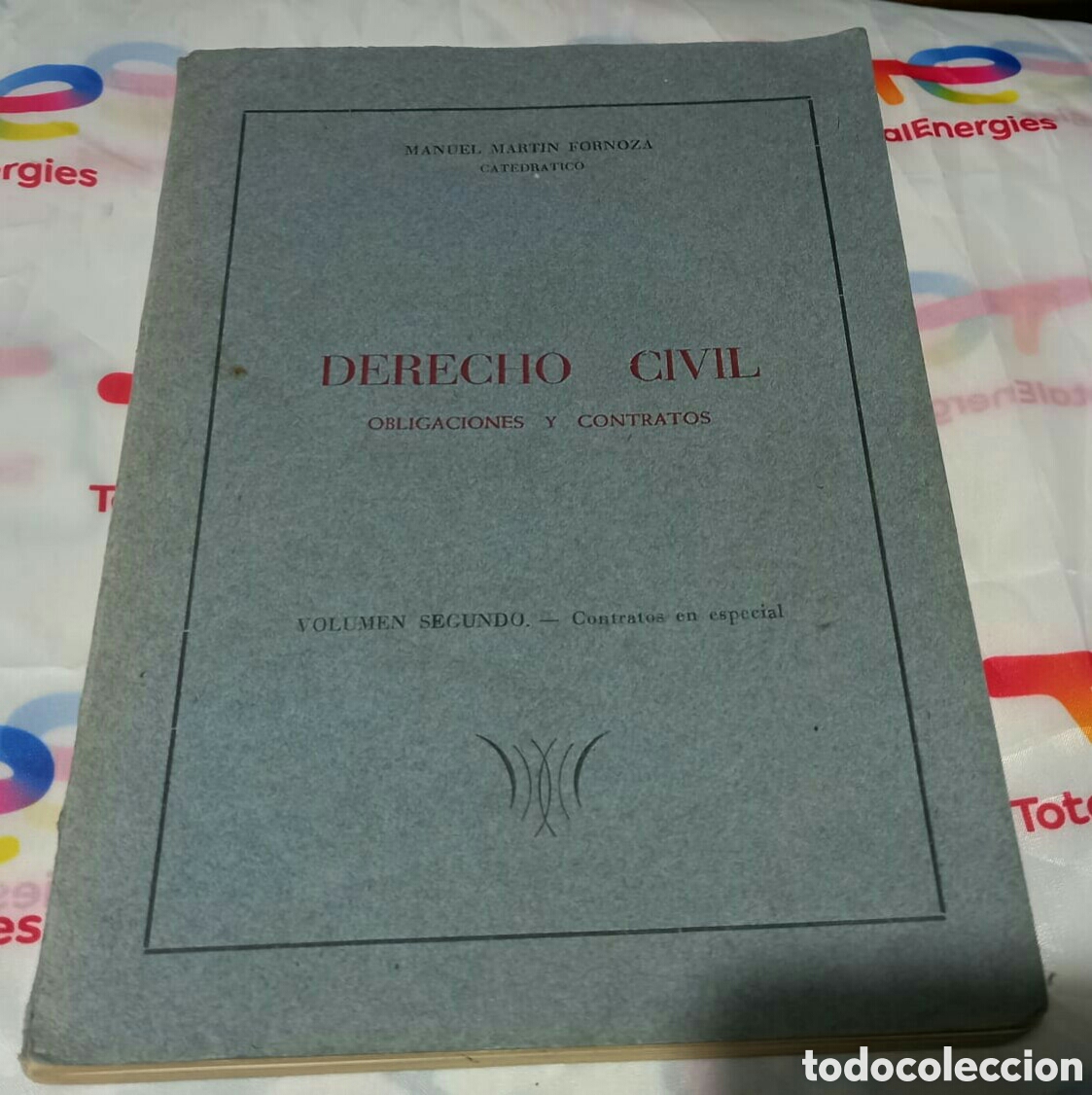 Libri di seconda mano: Derecho civil obligaciones y contratos volumen 2 Manuel Mart&iacute;n Fornoza