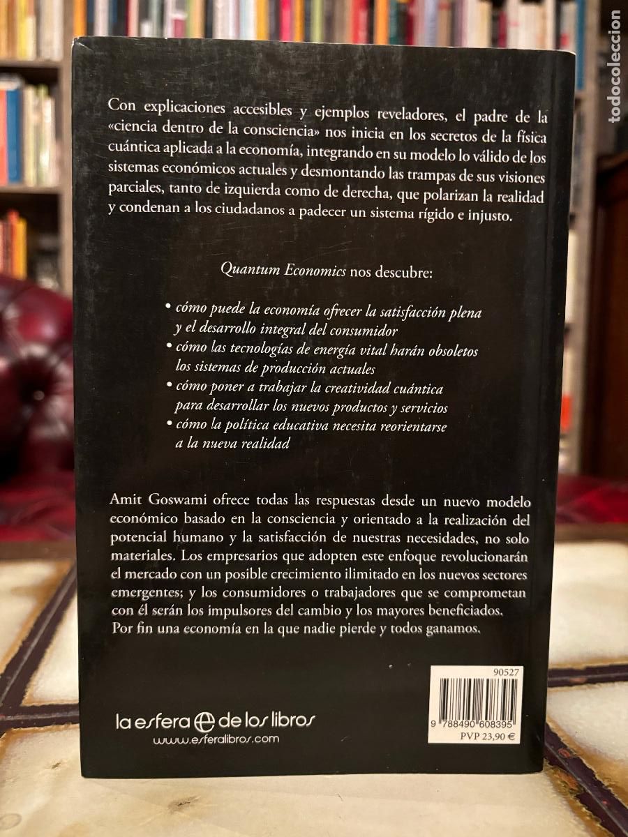 Libros de segunda mano: Quantum Economics. Amit Goswami. - Foto 2