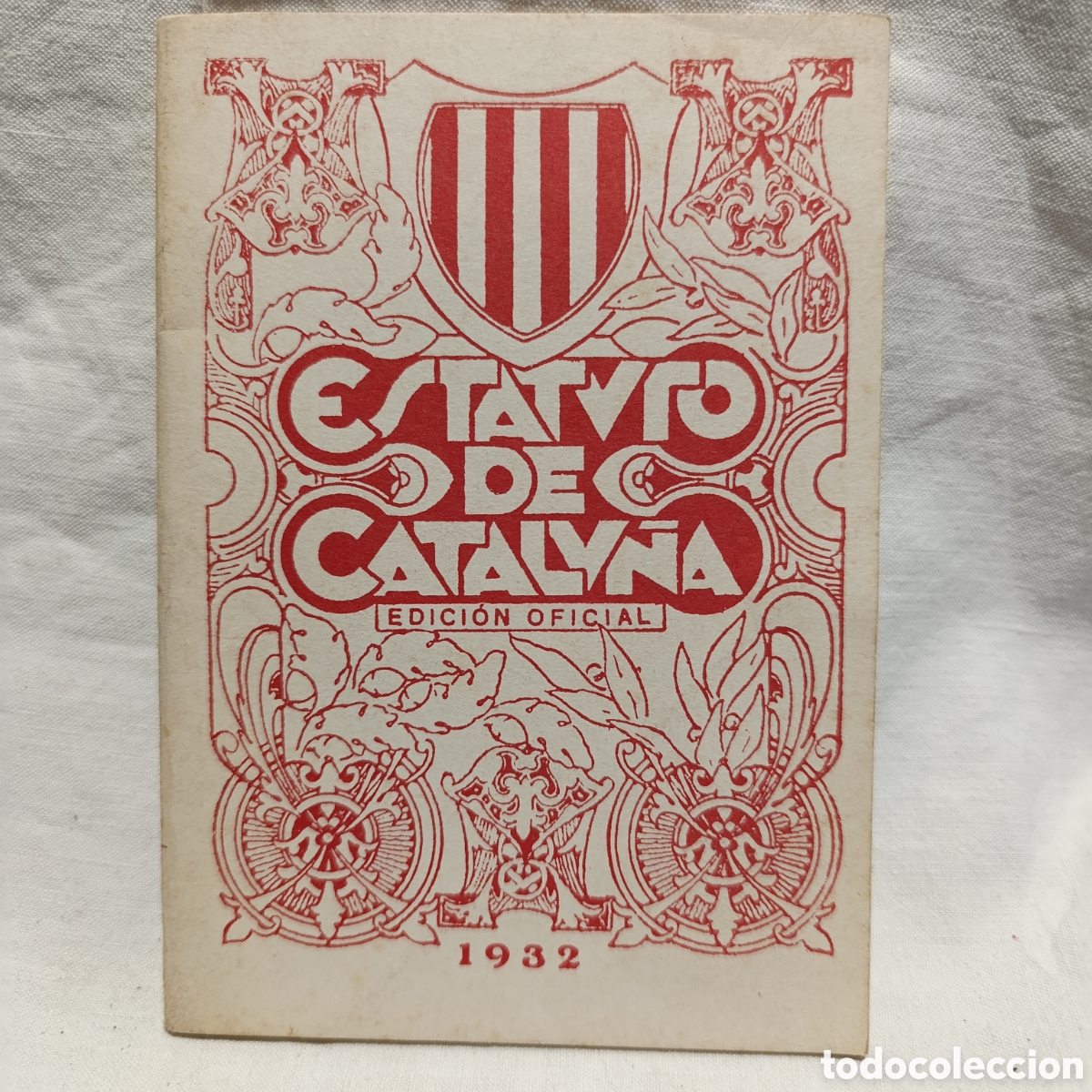 Gebrauchte B&uuml;cher: ESTATUTO DE CATALU&Ntilde;A 1932,EDICION OFICIAL