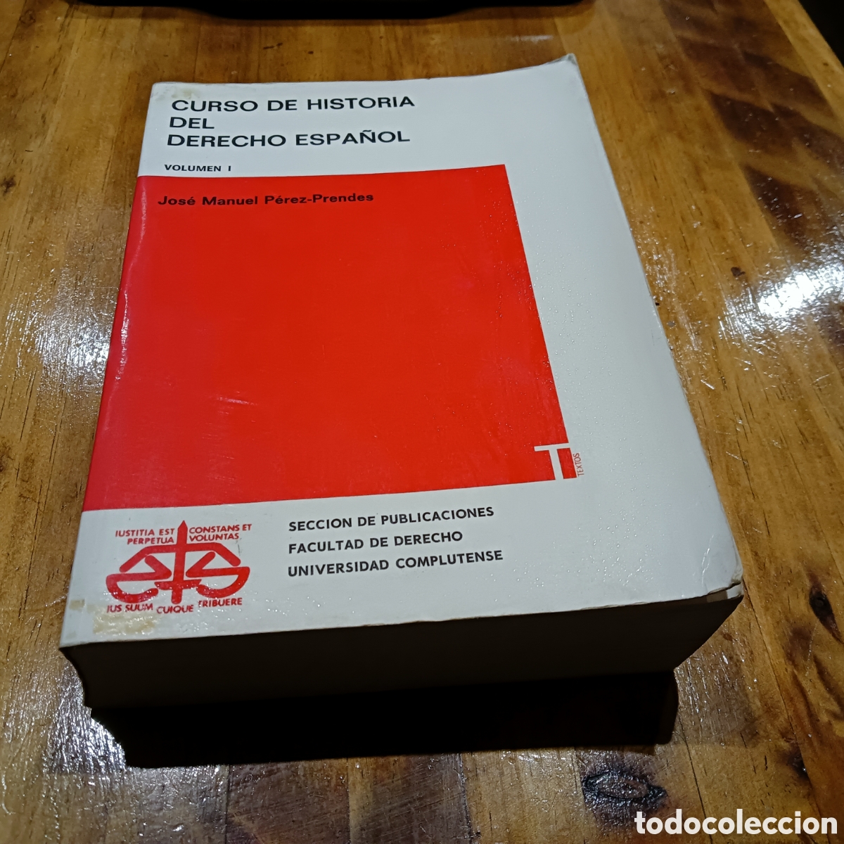 Gebrauchte B&uuml;cher: Curso de historia del derecho espa&ntilde;ol vol 1