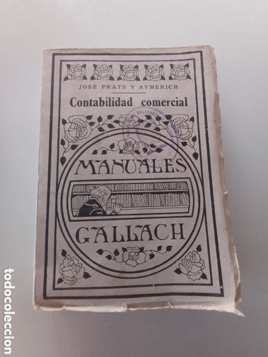 Libros de segunda mano: Contabilidad comercial manuales Gallach 1941 sin usar