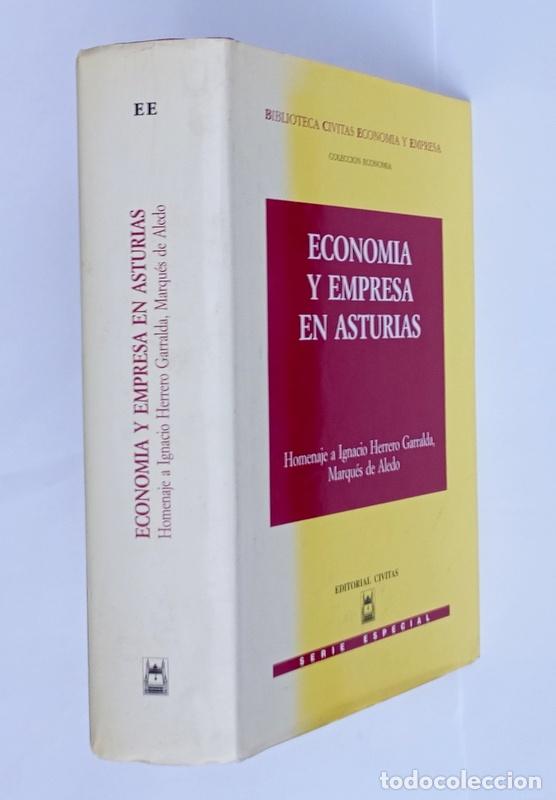 Gebrauchte B&uuml;cher: ECONOMIA Y EMPRESA EN ASTURIAS - HOMENAJE A IGNACIO HERRERO GARRALDA, MARQUES DE ALEDO - VV. AA.