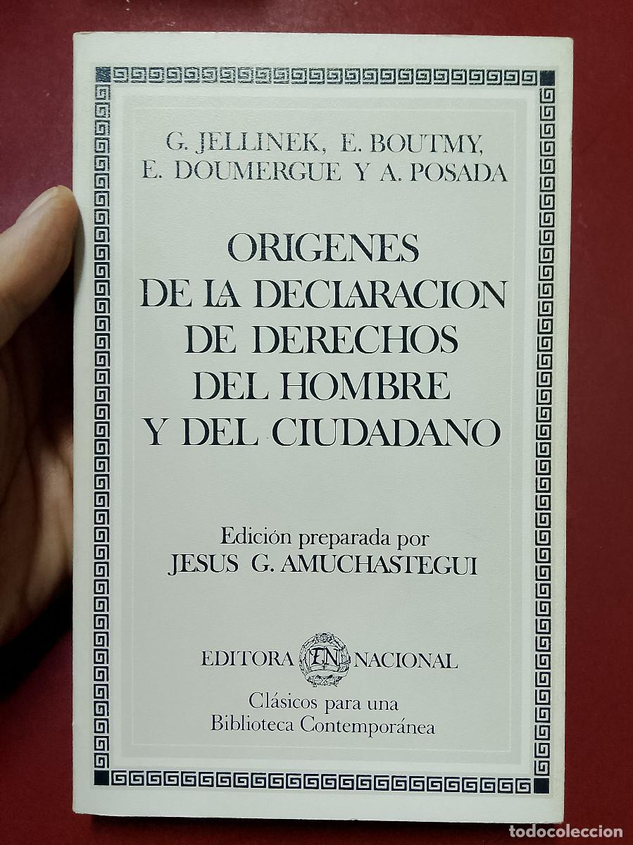 Gebrauchte B&uuml;cher: VV.AA.: Or&iacute;genes de la Declaraci&oacute;n de Derechos del Hombre y del Ciudadano