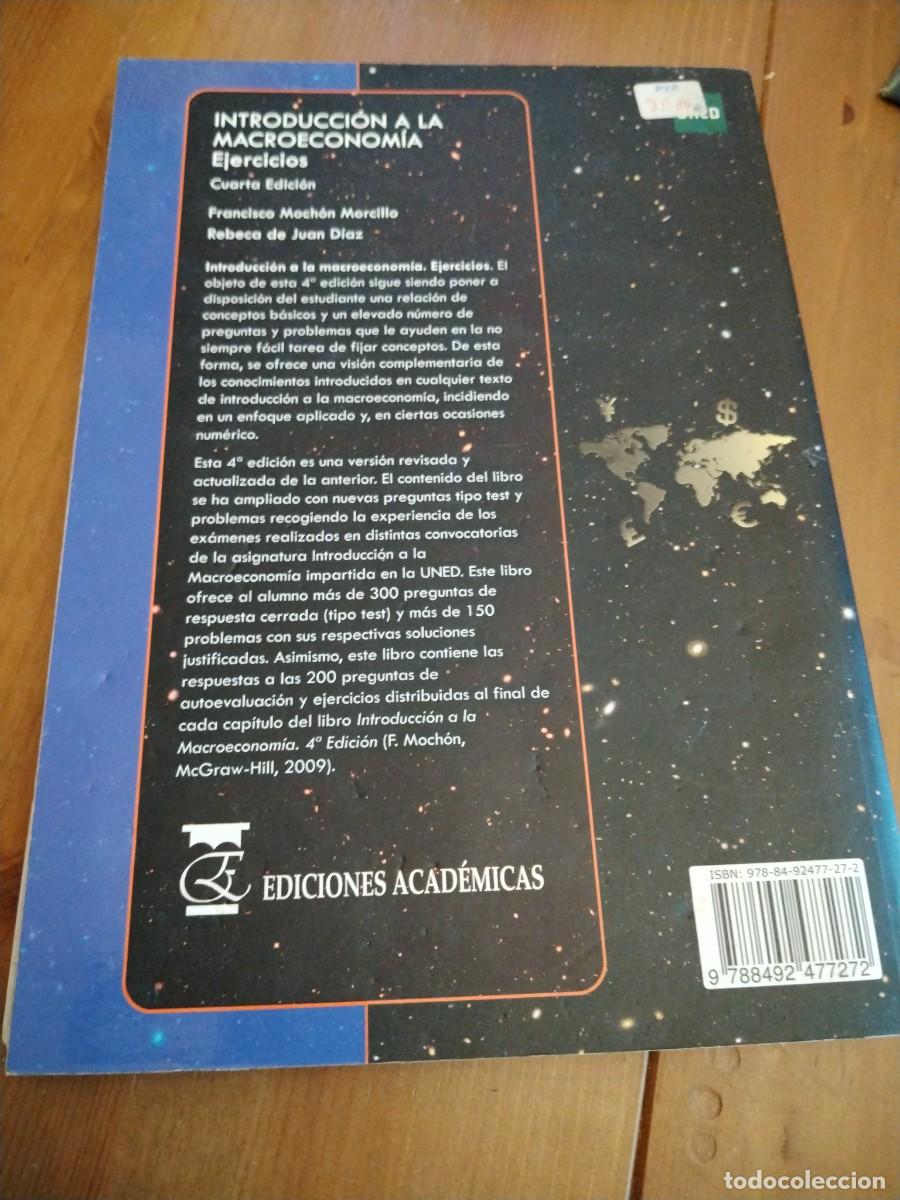 Libros de segunda mano: Introducci&oacute;n a la macroeconom&iacute;a -ejercicios-cuarta edici&oacute;n - - Foto 3