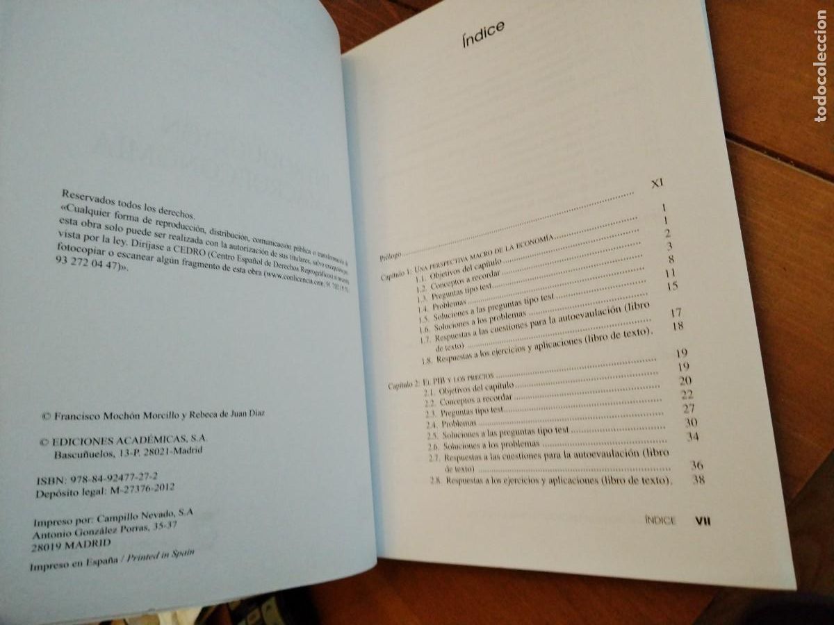 Libros de segunda mano: Introducci&oacute;n a la macroeconom&iacute;a -ejercicios-cuarta edici&oacute;n - - Foto 4