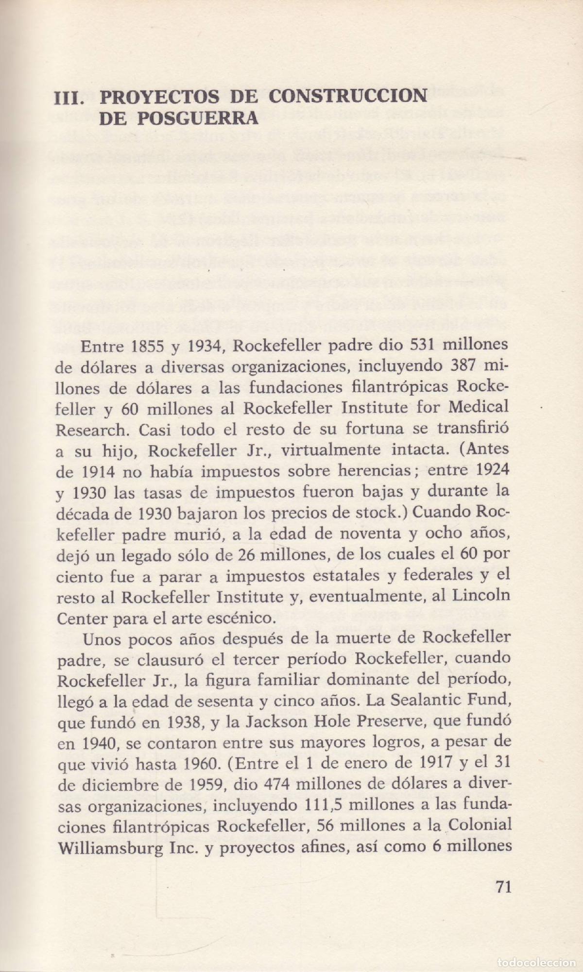 Libros de segunda mano: Rockefeller power - Kutz, Myer - Foto 2