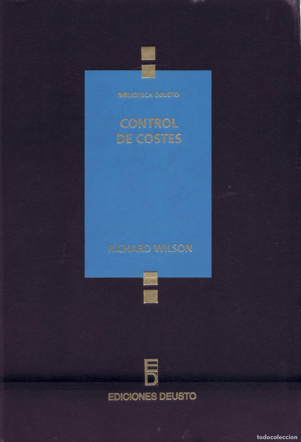 Libros de segunda mano: Control de costes - Wilson, Richard - Foto 1