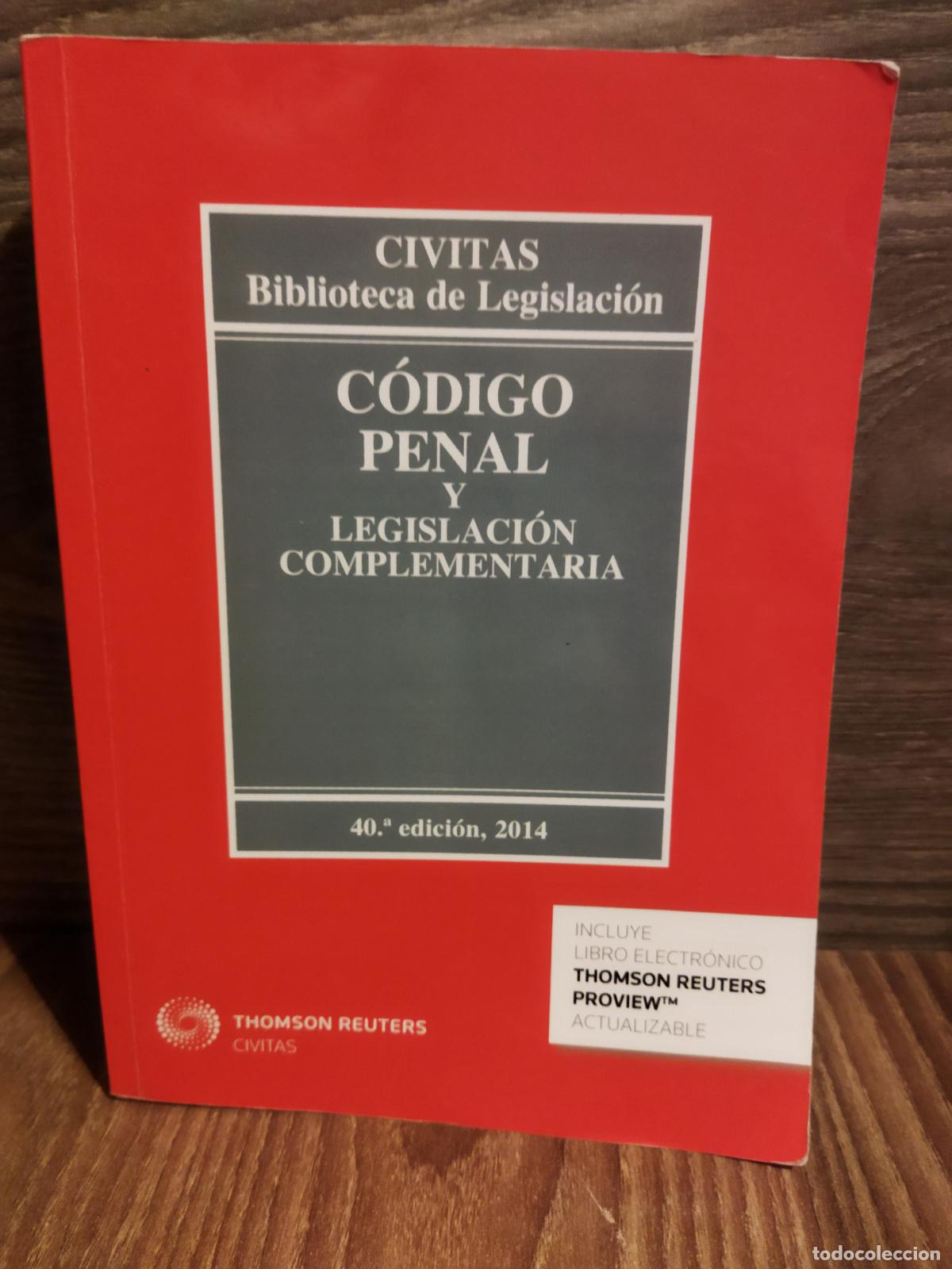 Libros de segunda mano: C&oacute;digo penal y legislaci&oacute;n complementaria - Foto 1