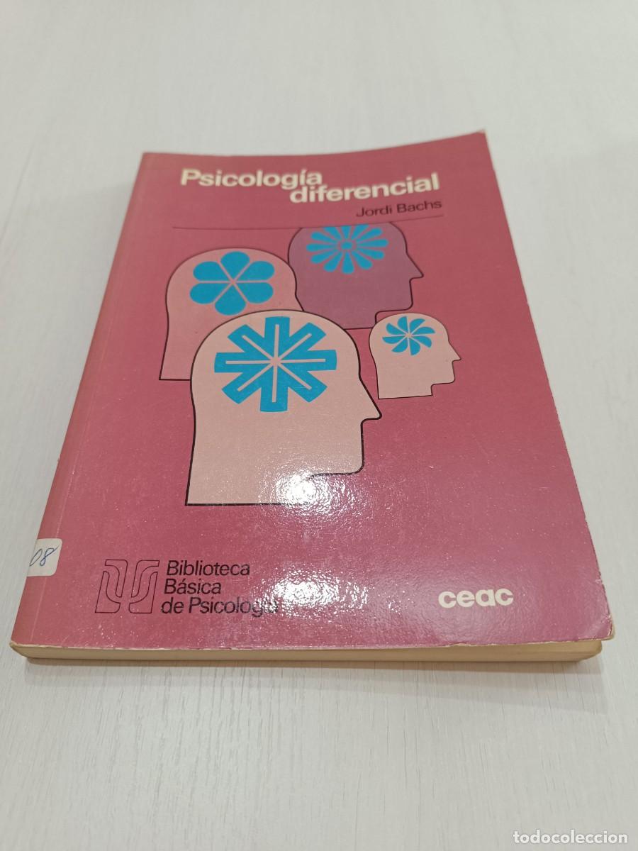 Second hand books: PSICOLOGIA DIFERENCIAL.- JORDI BACHS