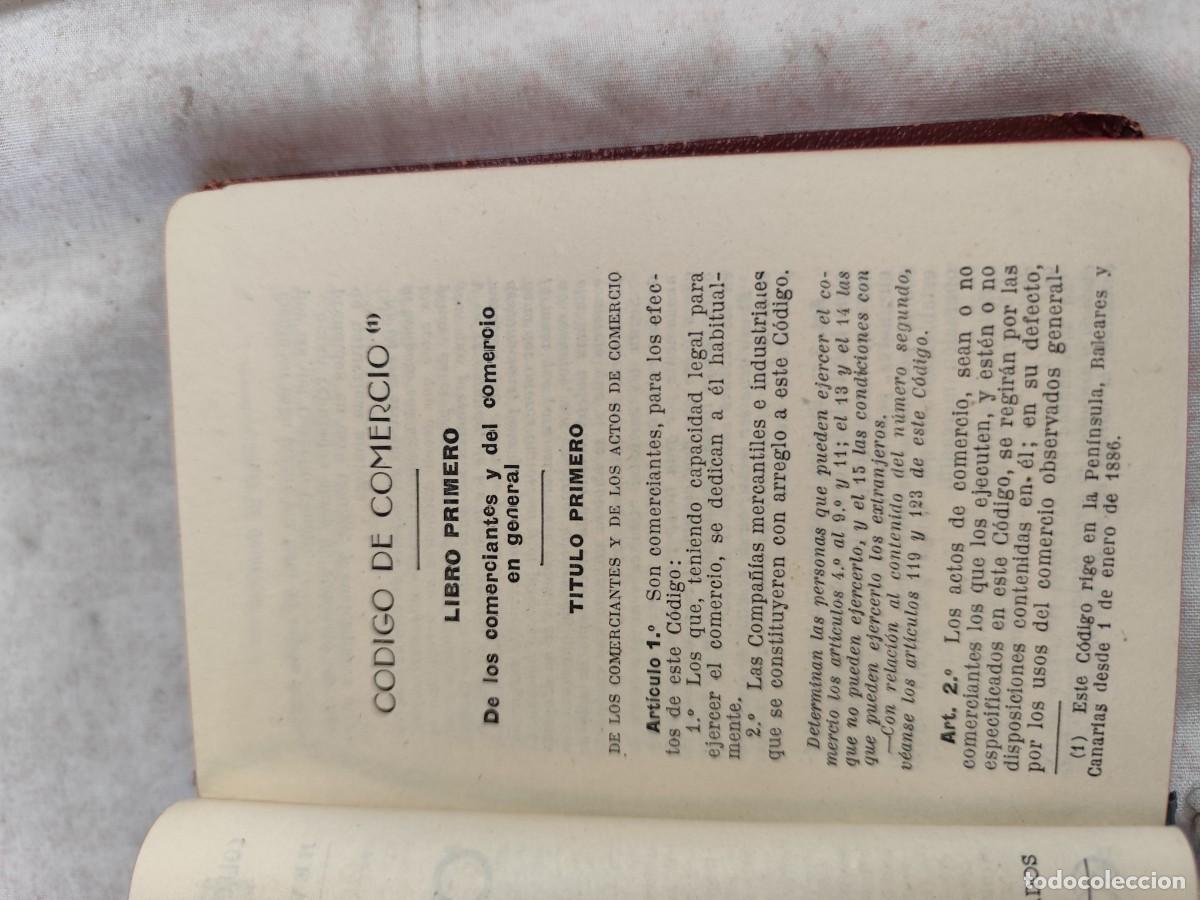 Libros de segunda mano: CODIGO DE COMERCIO, GONGORA / NOVENA EDICION / SUX 10 - Foto 6