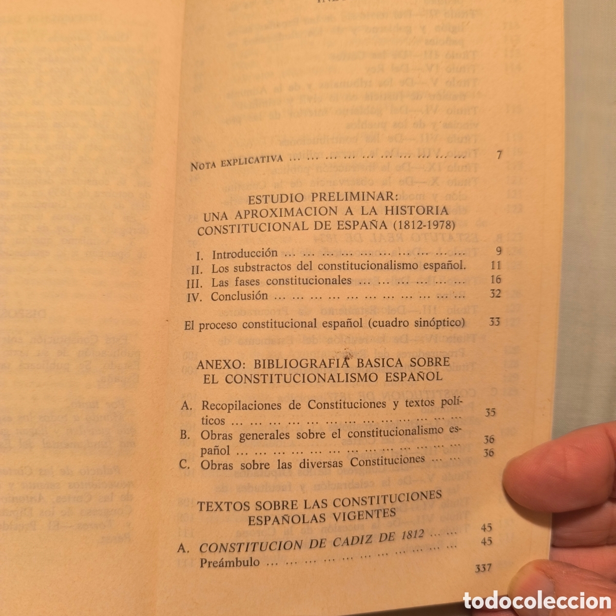 Libros de segunda mano: Las constituciones de Espa&ntilde;a. Jorge de Esteban - Foto 2