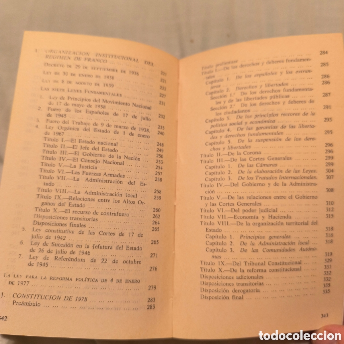 Libros de segunda mano: Las constituciones de Espa&ntilde;a. Jorge de Esteban - Foto 5