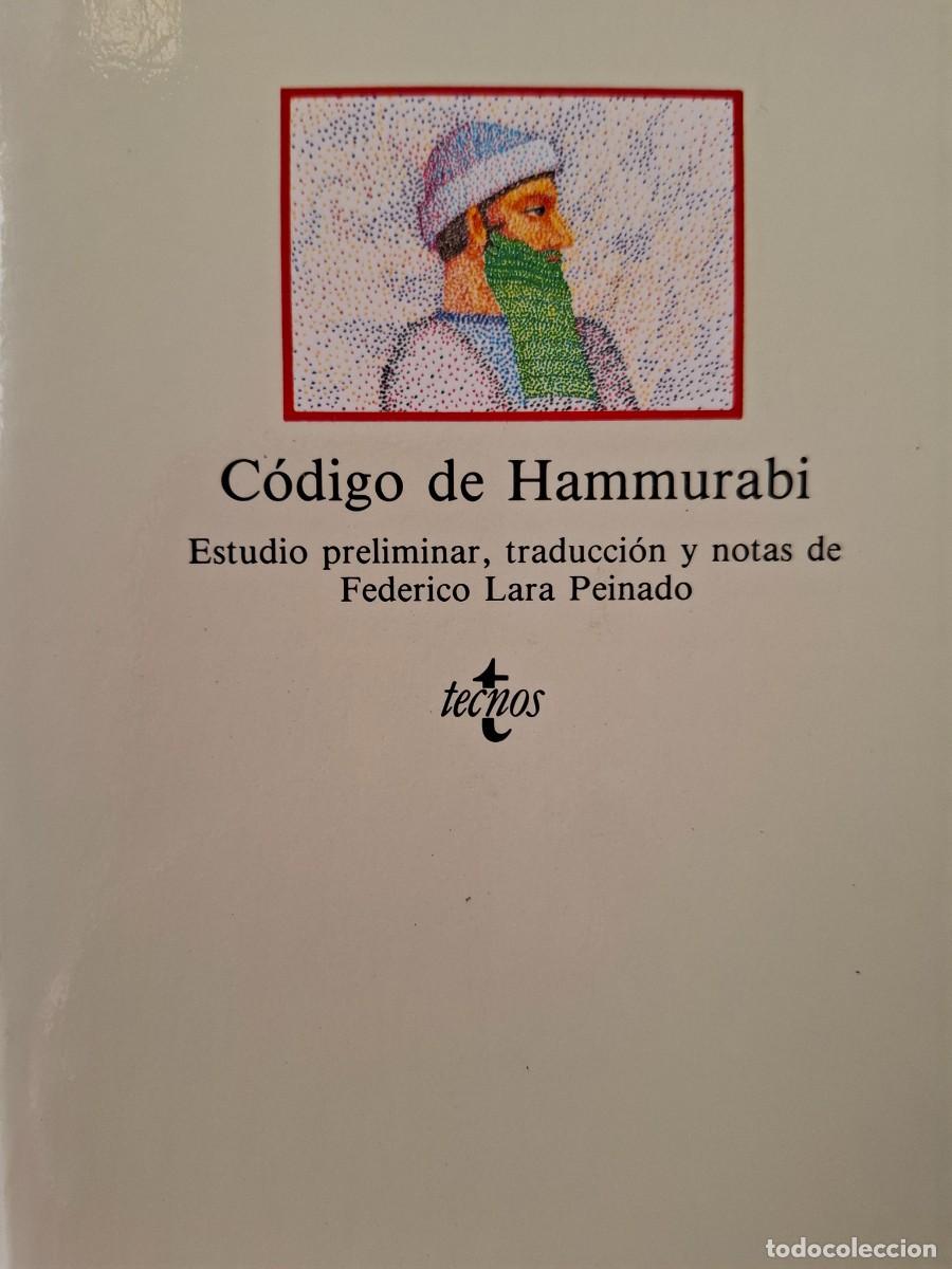 Gebrauchte B&uuml;cher: c&oacute;digo de Hammurabi an&oacute;nimo