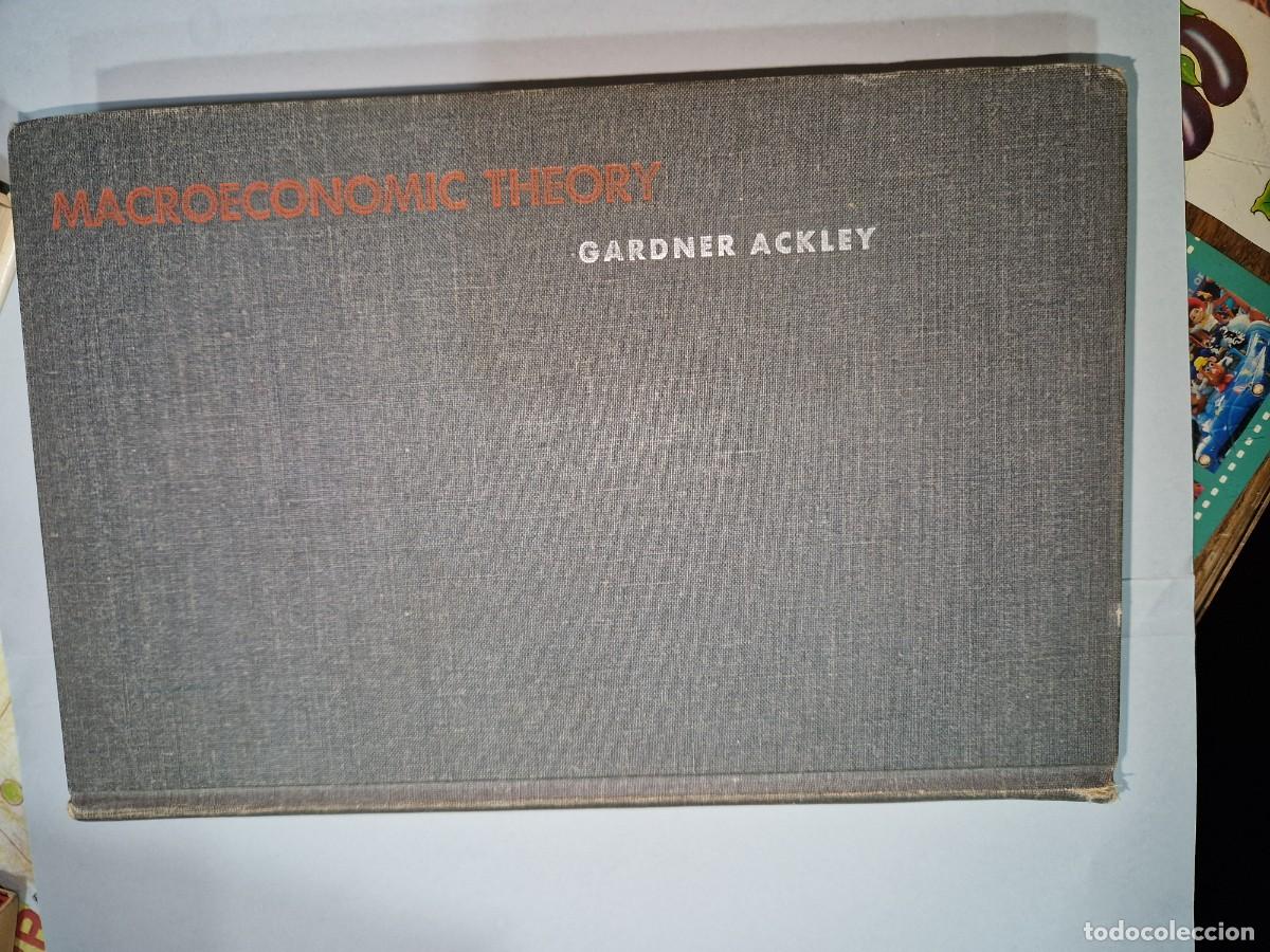Libros de segunda mano: MACROECONOMIC THERORY DE GARDNER