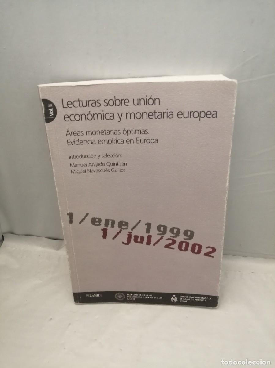 Libros de segunda mano: Lecturas sobre Uni&oacute;n Econ&oacute;mica y Monetaria Europea: &Aacute;reas monetarias &oacute;ptimas (CON SUBRAYADOS)