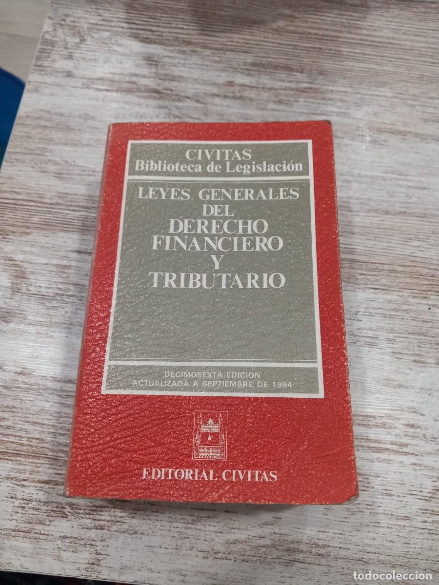 Second hand books: Libro Leyes generales derecho financiero y tributario civitas
