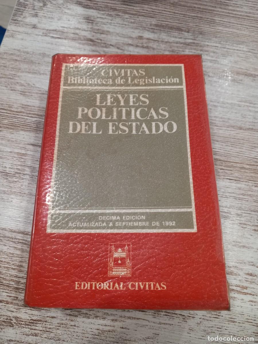 Second hand books: Libro Leyes Pol&iacute;ticas del estado civitas