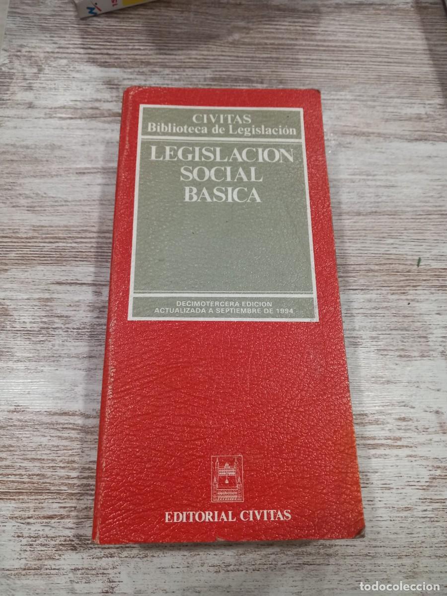 Second hand books: Libro legislacion social basica civitas