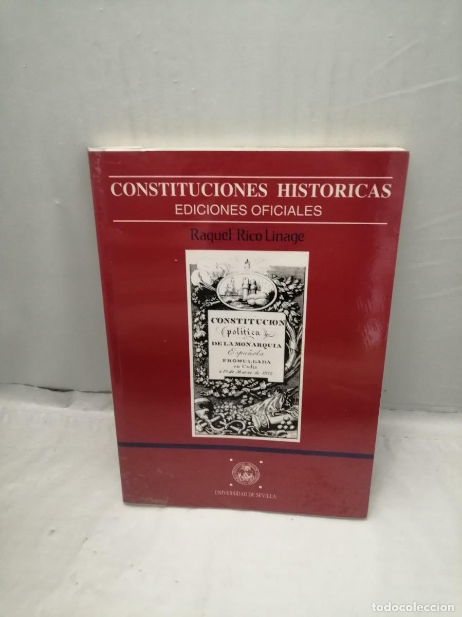 Second hand books: Constituciones hist&oacute;ricas: Ediciones oficiales