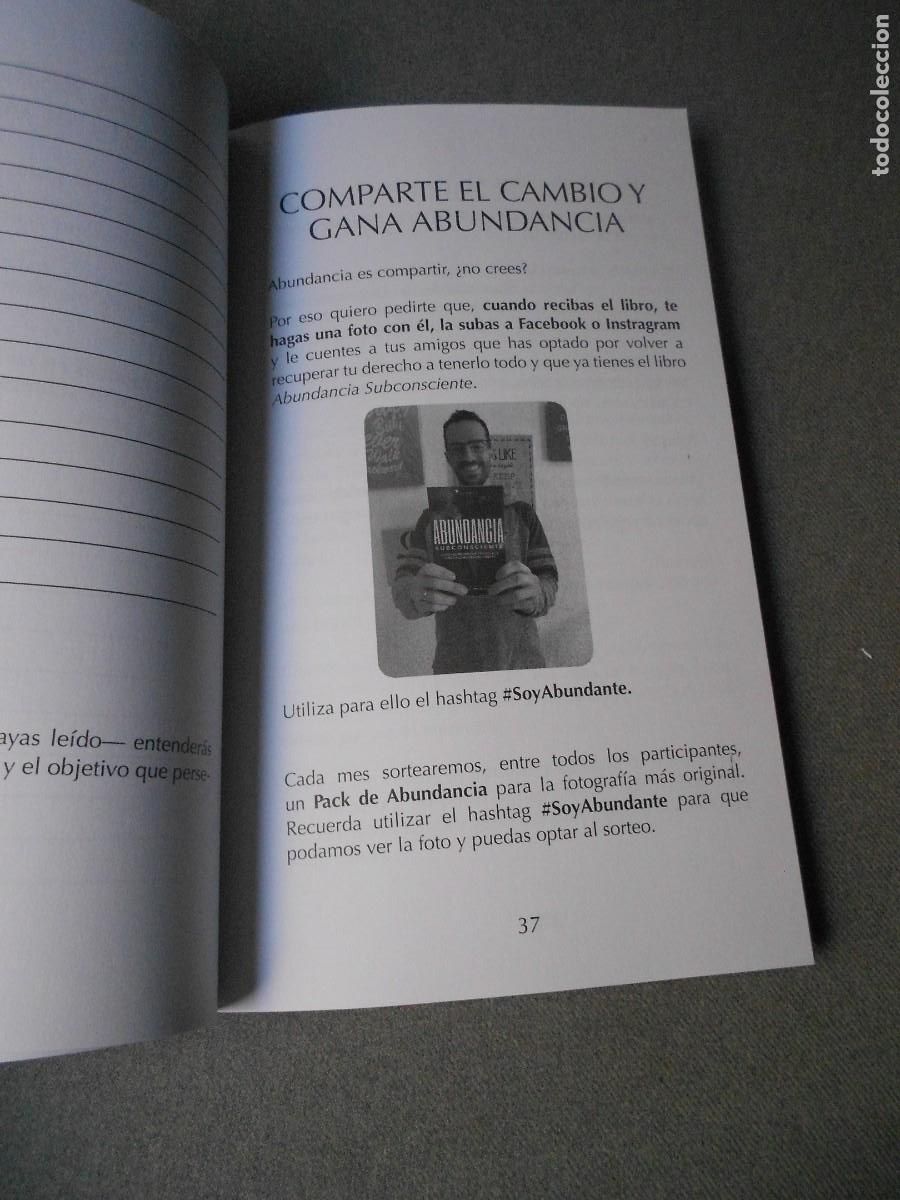 Libros de segunda mano: ABUNDANCIA SUBCONSCIENTE. NACHO MU&Ntilde;OZ - Foto 6