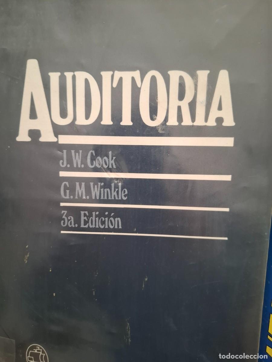 Second hand books: auditoria John W Cook Gary M Winkle