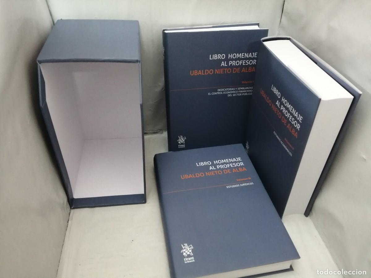 Libri di seconda mano: Libro homenaje al Profesor Ubaldo Nieto de Alba, I, II y III (Obra completa en estuche, COMO NUEVOS)