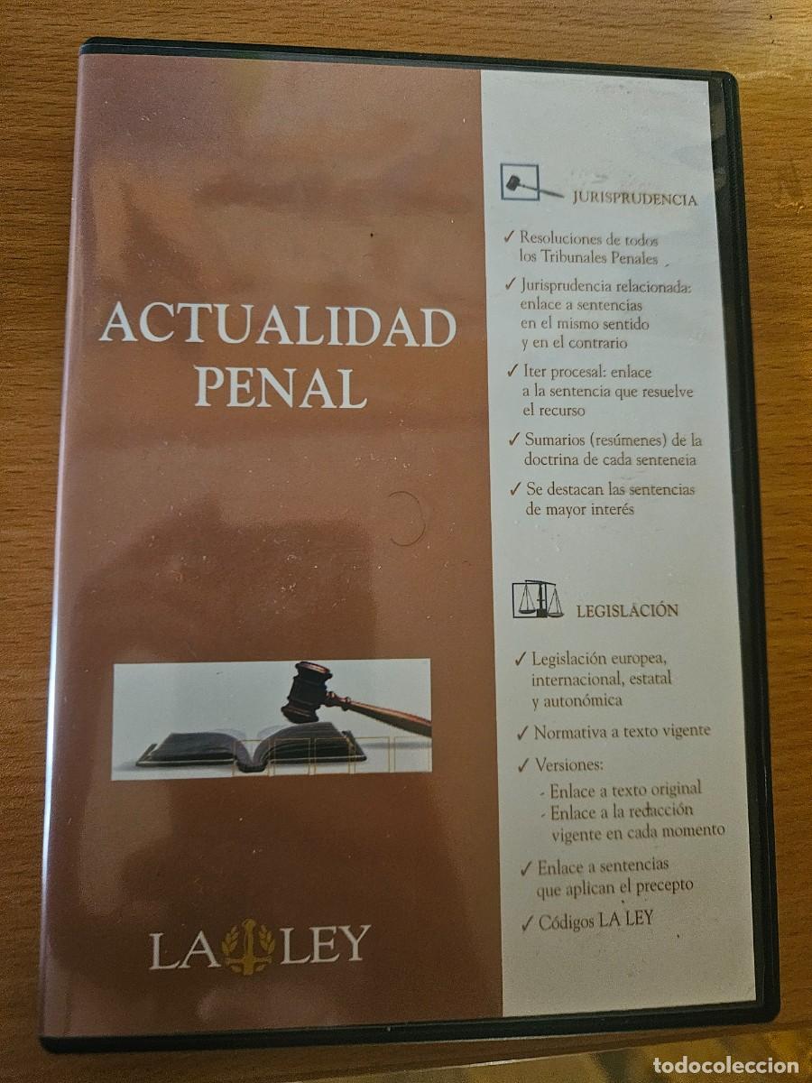 Libri di seconda mano: ACTUALIDAD PENAL - Bases de datos La Ley - Actualizaci&oacute;n 2002 - 2 CD ROM - Laley - Laley.net