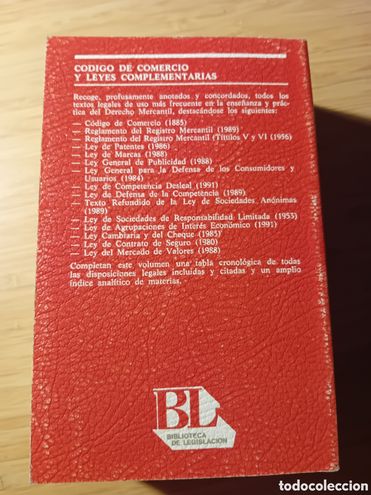 Libros de segunda mano: Codigo de comercio y leyes complementarias (Civitas 1992) - Foto 2