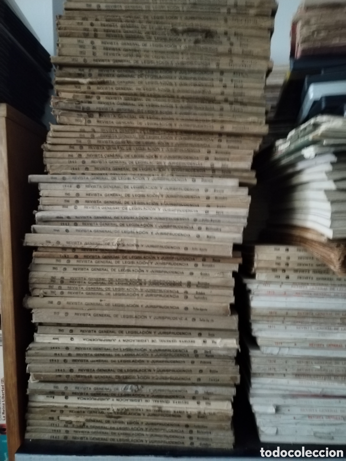 Libros de segunda mano: LOTE 100 REVISTA GENERAL DE LEGISLACI&Oacute;N Y JURISPRUDENCIA 100 EJEMPLARES