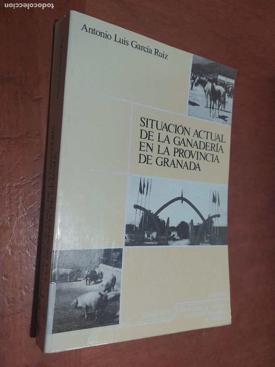 Libri di seconda mano: SITUACI&Oacute;N ACTUAL DE LA GANADER&Iacute;A EN LA PROVINCIA DE GRANADA. ANTONIO LUIS GARC&Iacute;A. BUEN ESTADO