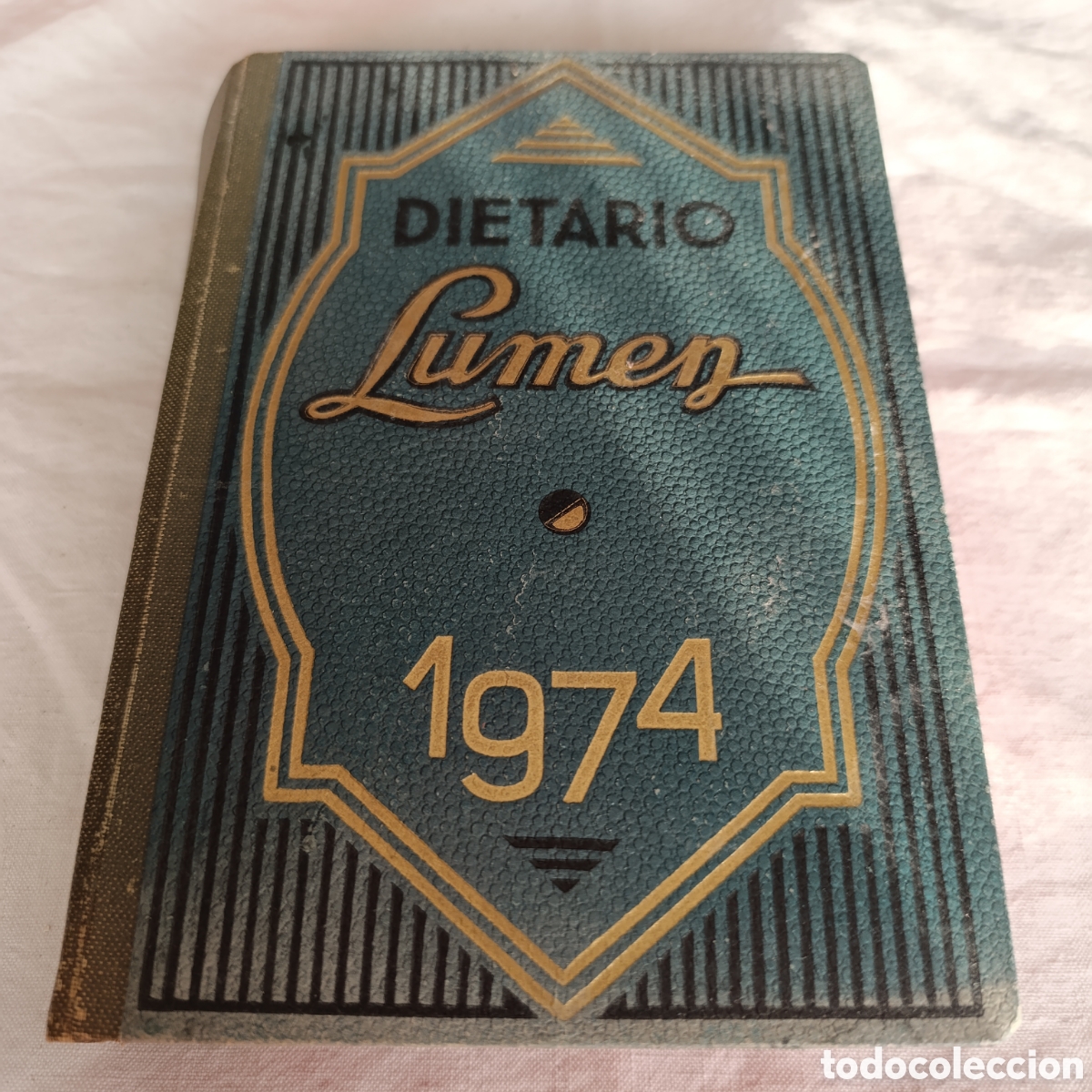 Libros de segunda mano: Libro dietario agenda anuario a&ntilde;o 1974,LUMEN.