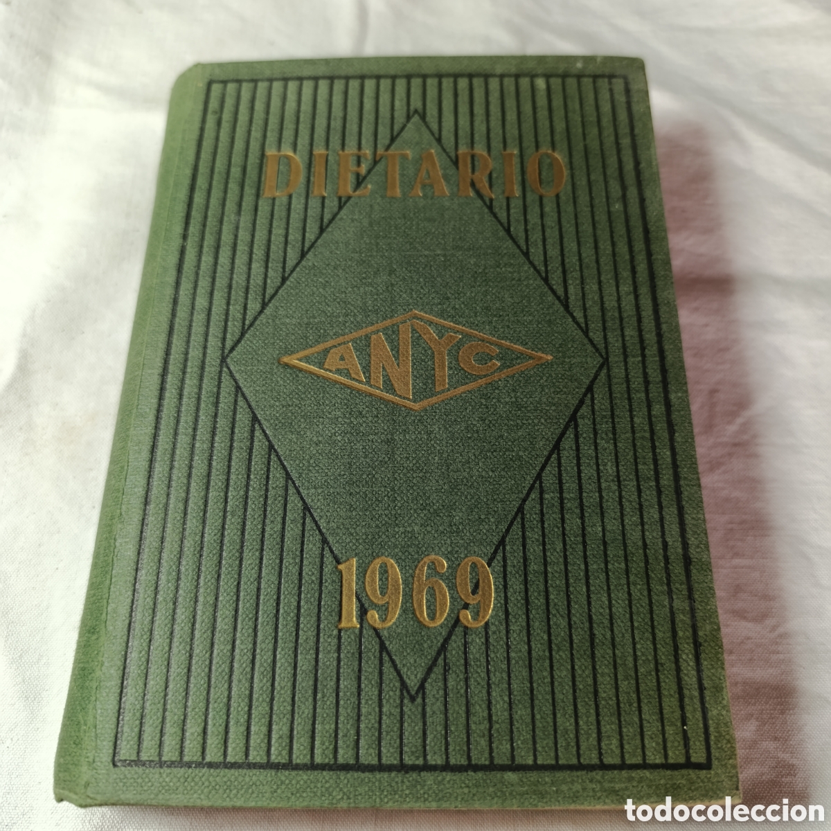 Libros de segunda mano: Libro dietario agenda anuario a&ntilde;o 1969 ANYC