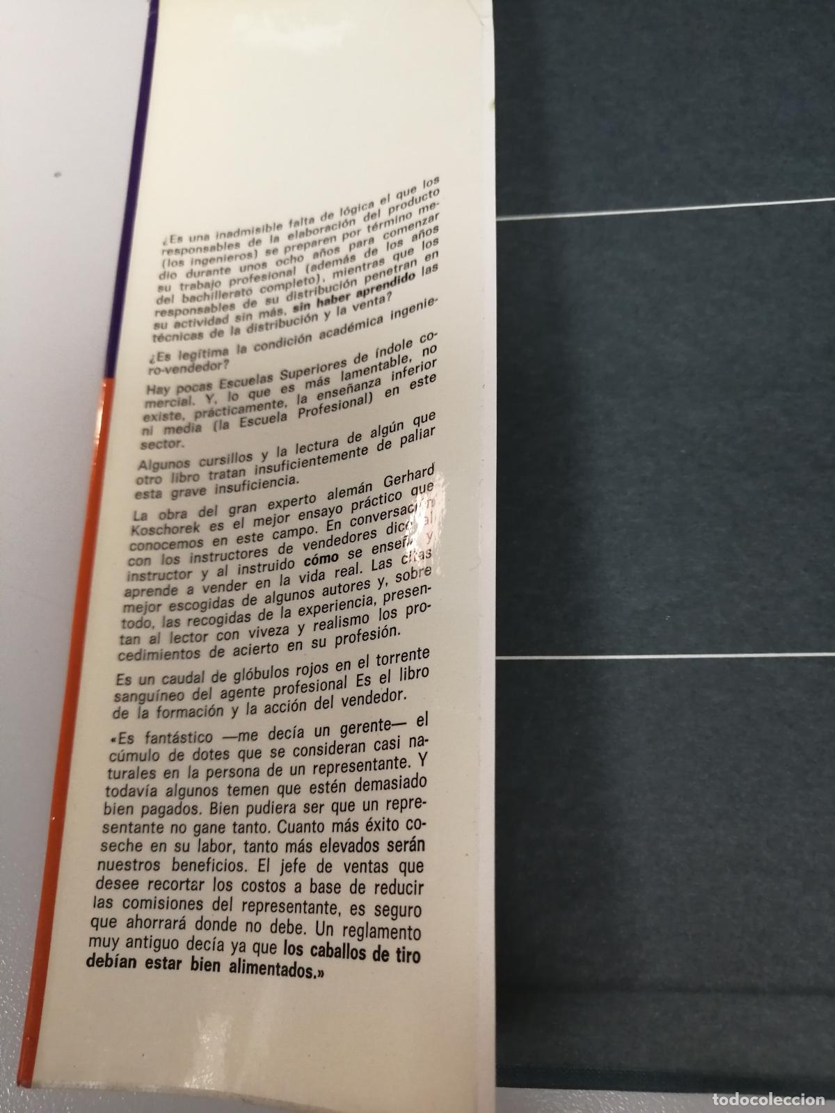 Libros de segunda mano: As&iacute; se aprende a vender - Gerhard koschorek - Foto 5