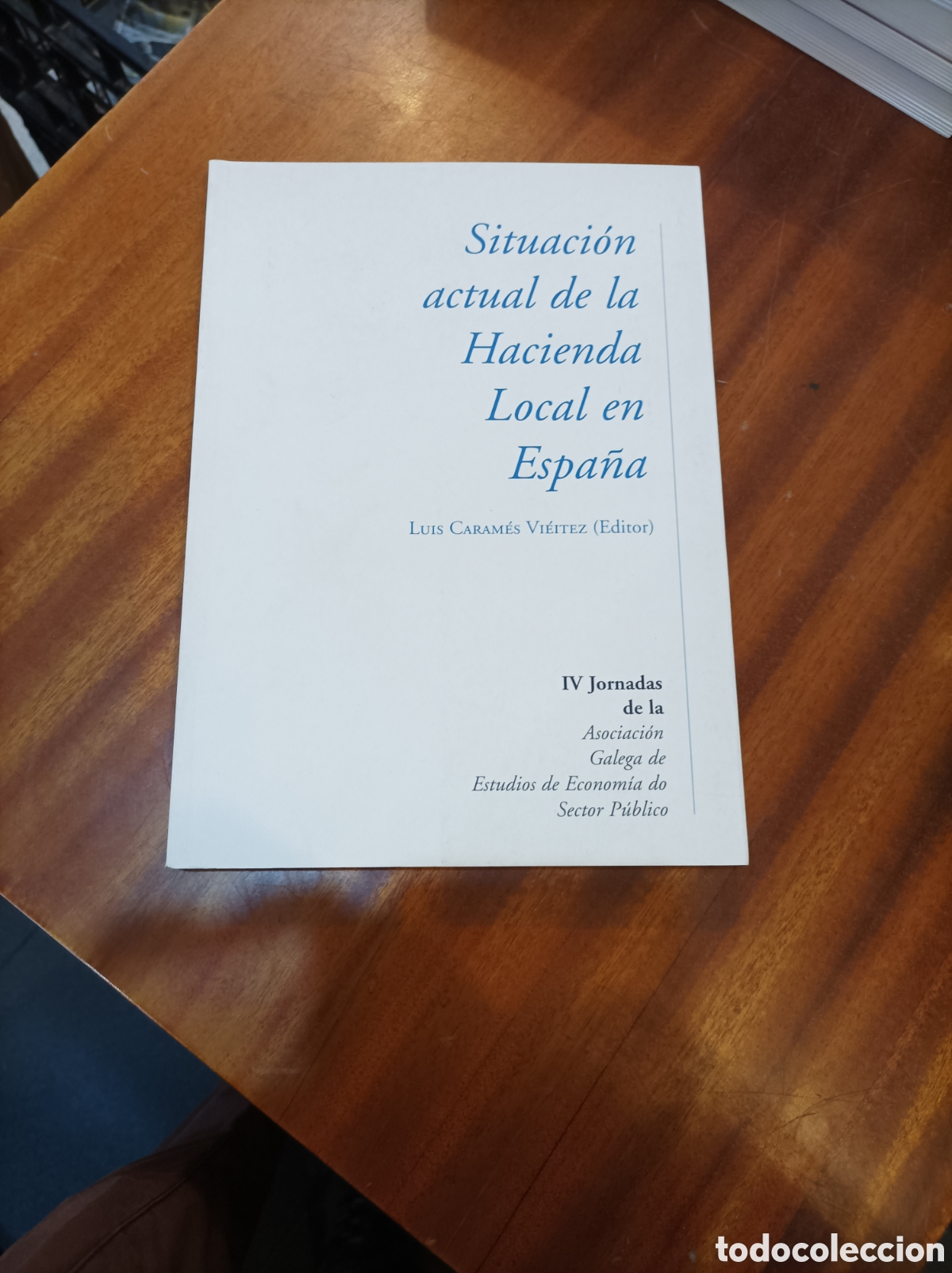 Gebrauchte B&uuml;cher: SITUACI&Oacute;N ACTUAL DE LA HACIENDA LOCAL EN ESPA&Ntilde;A.LUIS CARAMES VIEITEZ EDICI&Oacute;N 2004