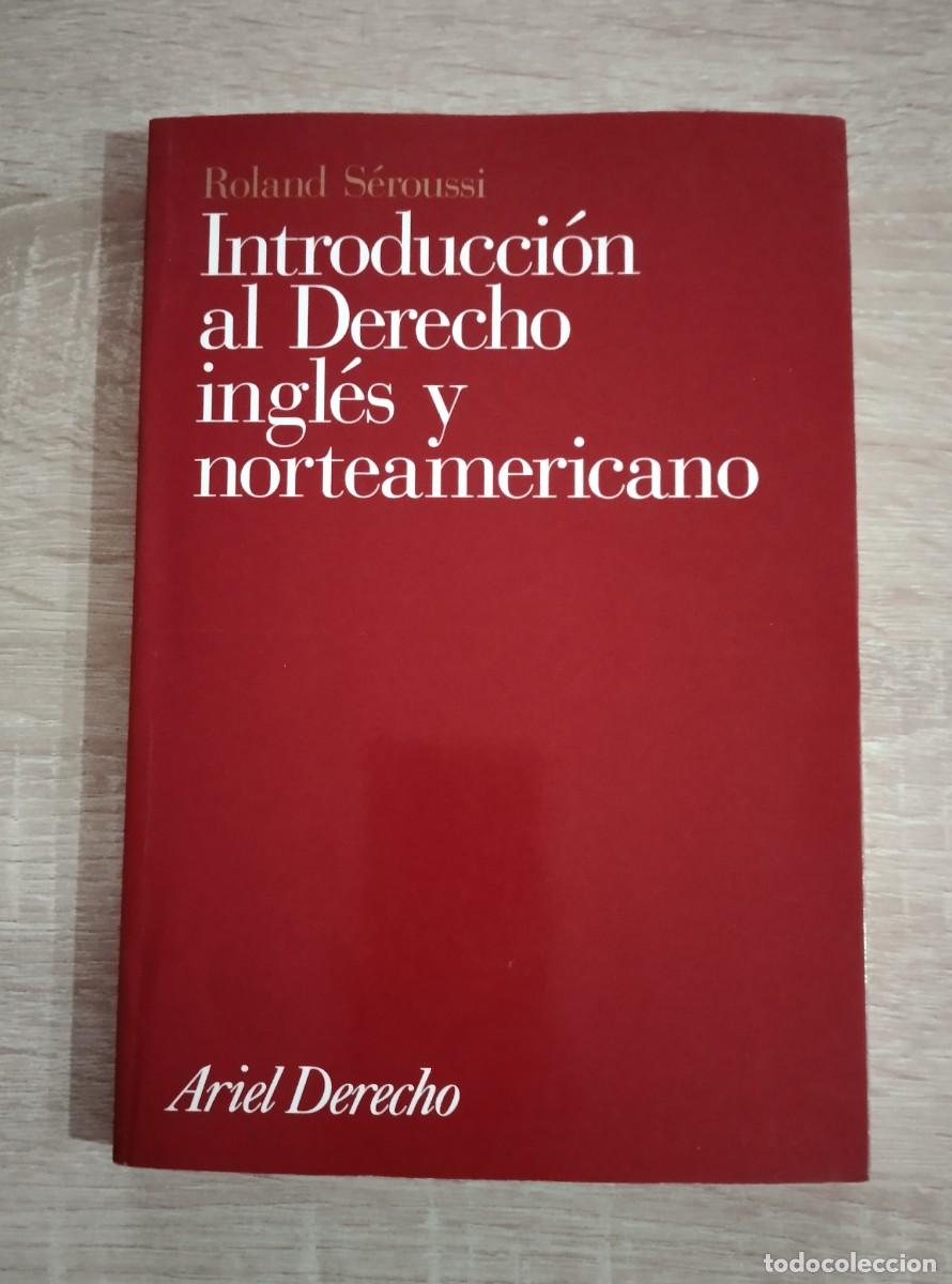 Second hand books: INTRODUCCION AL DERECHO INGLES Y NORTEAMERICANO