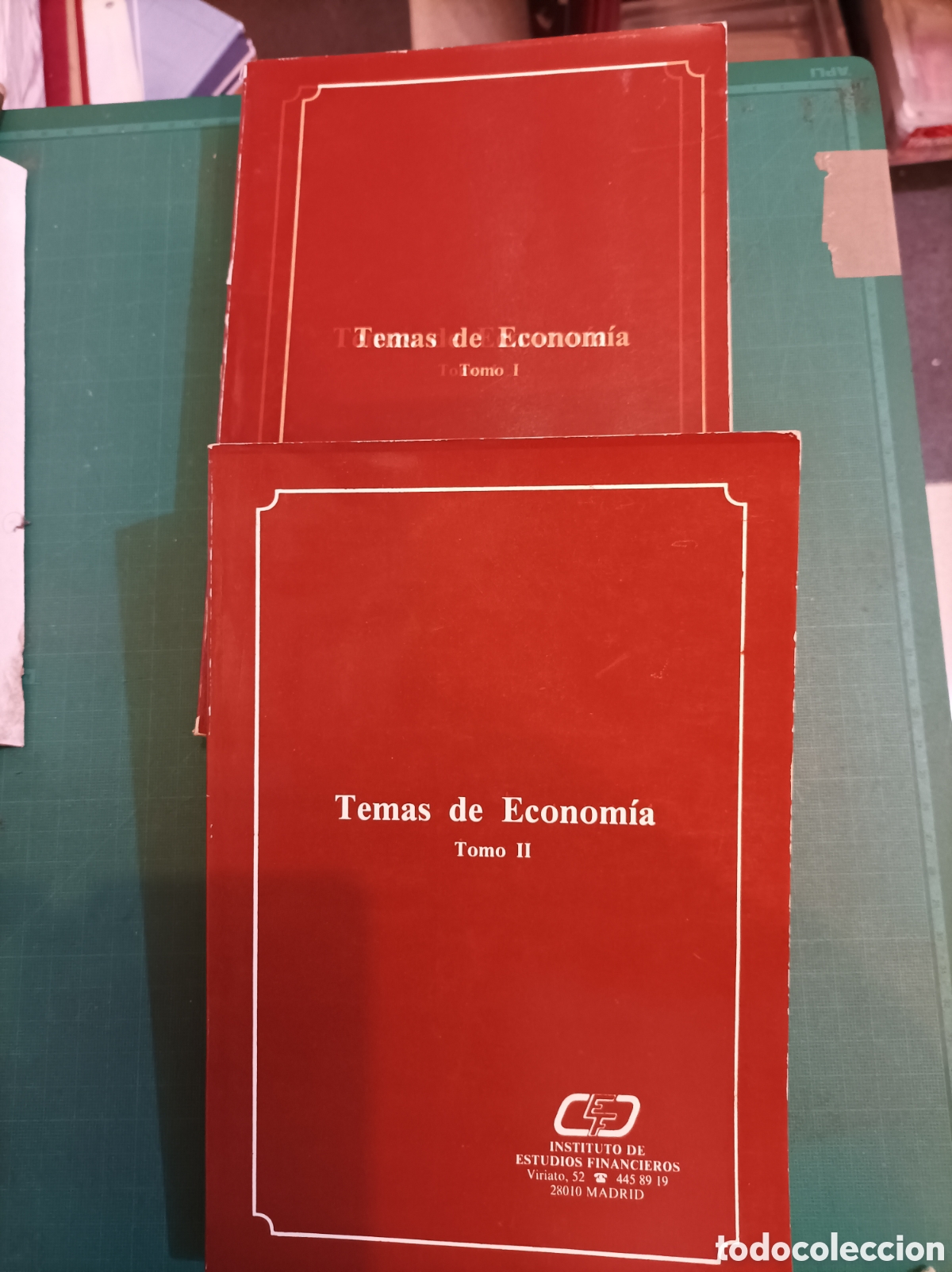 Gebrauchte B&uuml;cher: TERMAS DE ECONOM&Iacute;A TOMOS I,II.INSTITUTO DE ESTUDIOS FINANCIEROS.EDICION1985