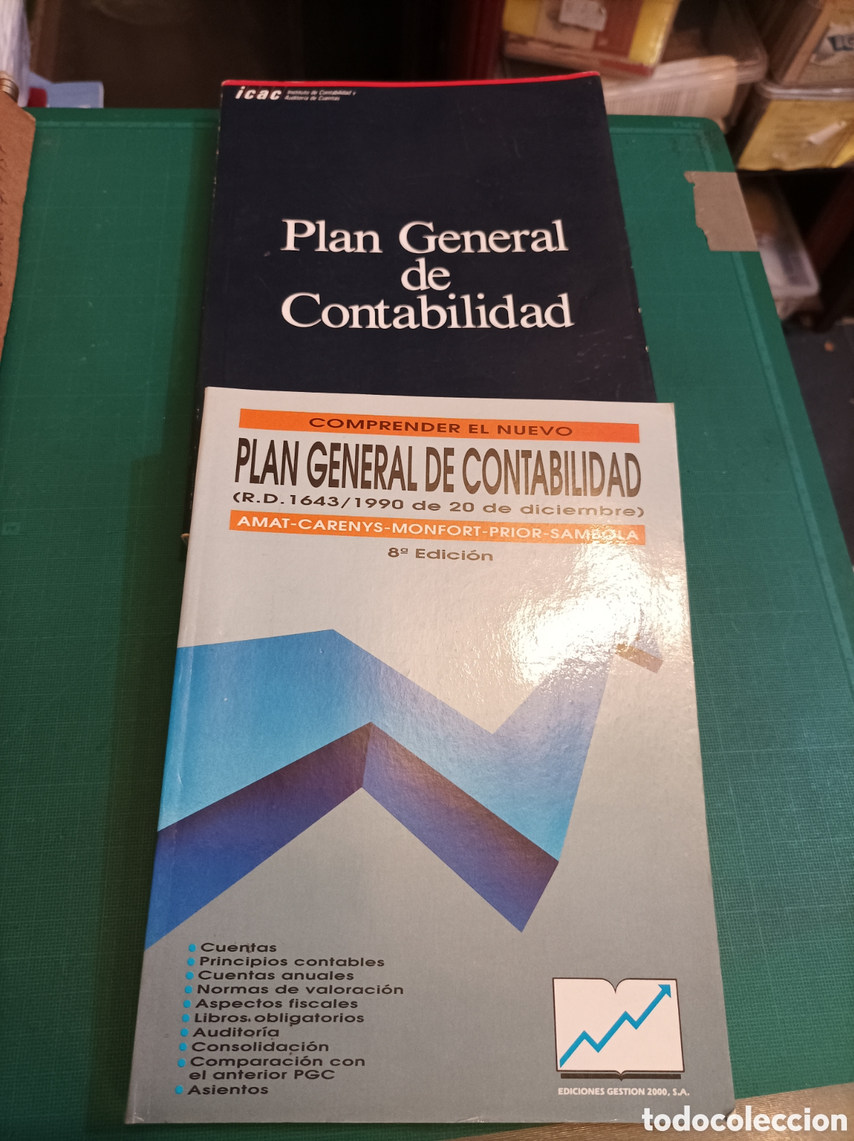 Libros de segunda mano: PLAN GENERAL DE CONTABILIDAD. 2 LIBROS - Foto 1