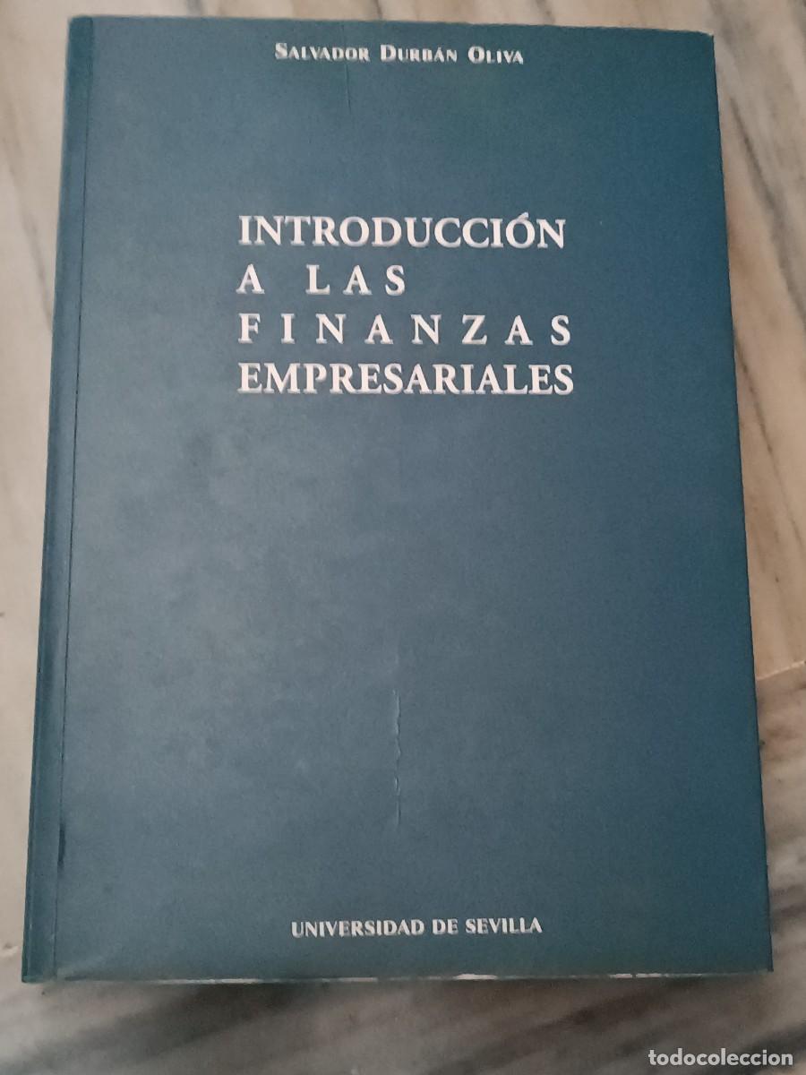 Libri di seconda mano: INTRODUCCION A LAS FINANZAS EMPRESARIALES SALDAVOR DURBAN OLIVA