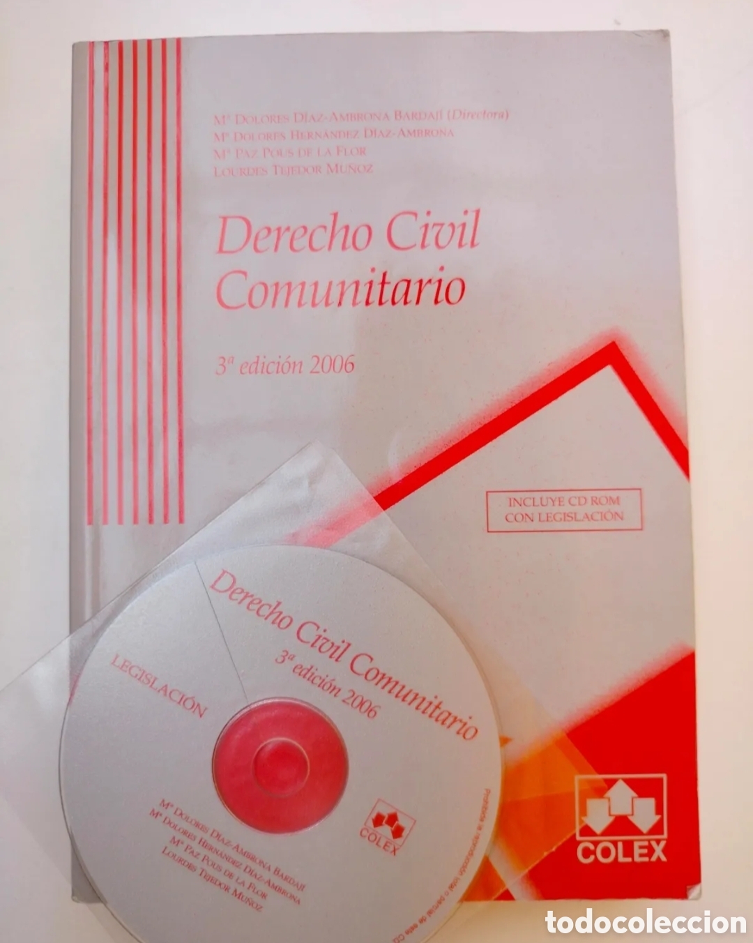 Libros de segunda mano: Derecho Civil Comunitario. Con leyes en CD - Foto 1