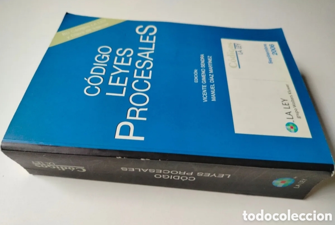 Libros de segunda mano: C&Oacute;DIGO DE LEYES PROCESALES 2006 - Foto 2