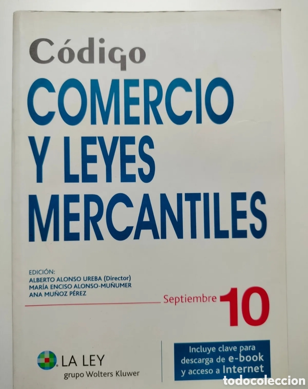 Libros de segunda mano: CODIGO DE COMERCIO Y LEYES MERCANTILES - Foto 1