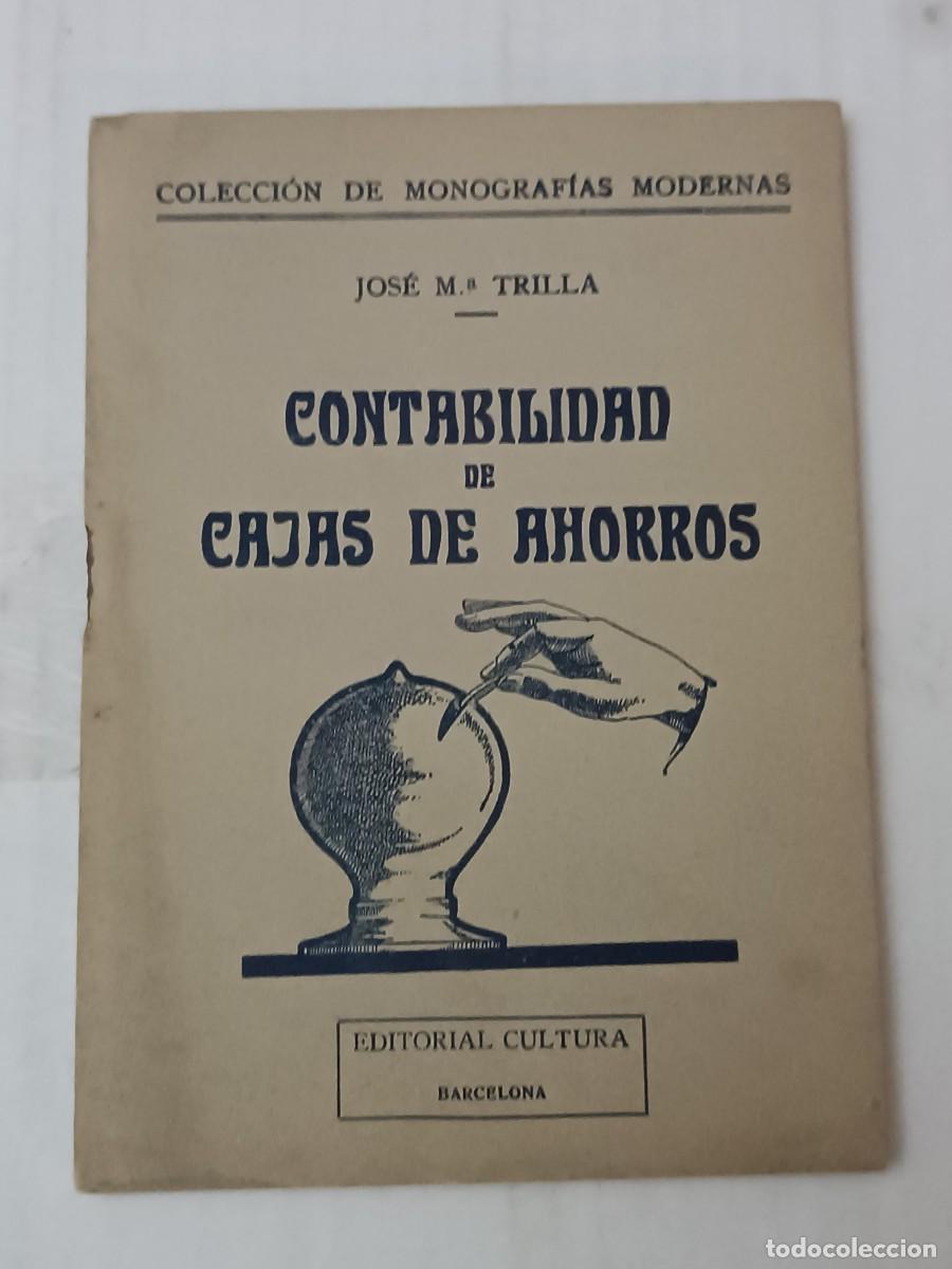 Gebrauchte B&uuml;cher: CONTABILIDAD DE CAJAS DE AHORROS