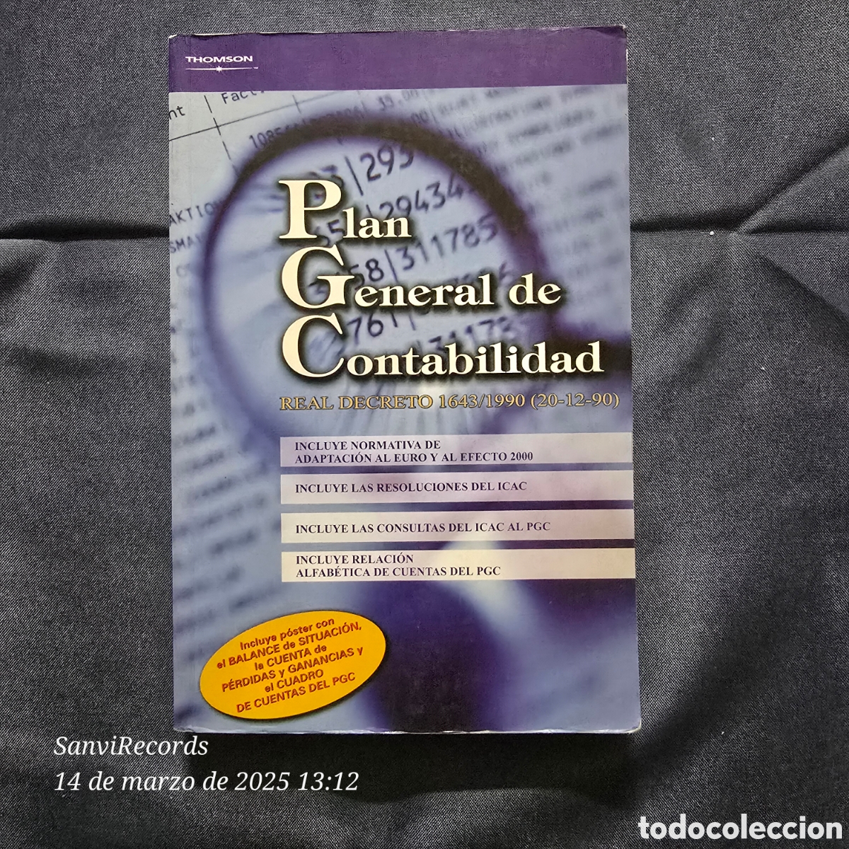 Libros de segunda mano: PLAN GENERAL DE CONTABILIDAD - Foto 1