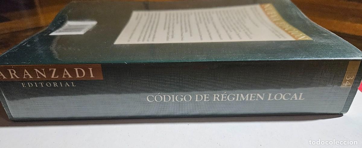 Libros de segunda mano: C&Oacute;DIGO DE R&Eacute;GIMEN LOCAL - 3&ordf; Edici&oacute;n 2001 - Tom&aacute;s Cobo Olvera - Aranzadi - Foto 3