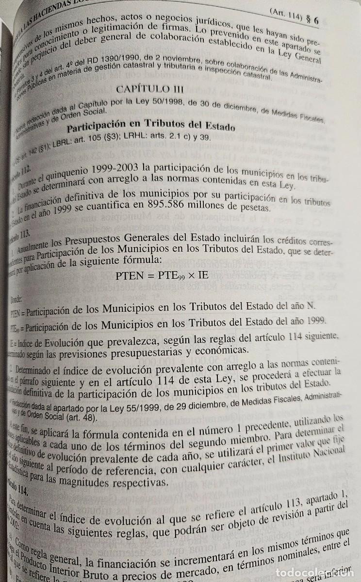 Libros de segunda mano: C&Oacute;DIGO DE R&Eacute;GIMEN LOCAL - 3&ordf; Edici&oacute;n 2001 - Tom&aacute;s Cobo Olvera - Aranzadi - Foto 7