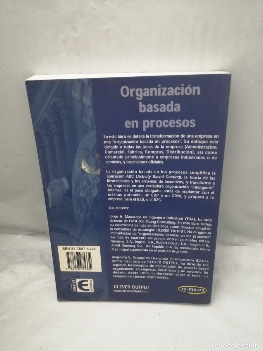 Libros de segunda mano: Organizaci&oacute;n basada en procesos - Foto 2