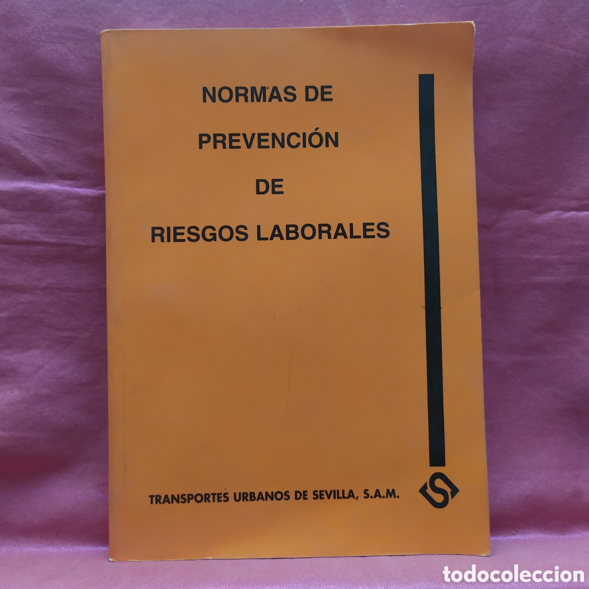 Libros de segunda mano: TUSSAM 1998 - Normas de Prevenci&oacute;n de riesgos laborales