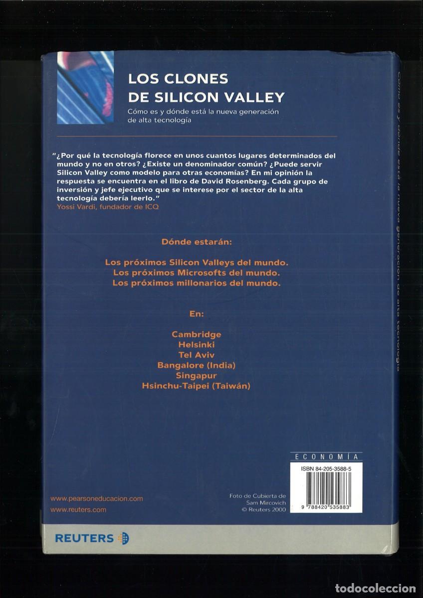 Libros de segunda mano: LOS CLONES DE SILICON VALLEY. David Rosemberg - Foto 2