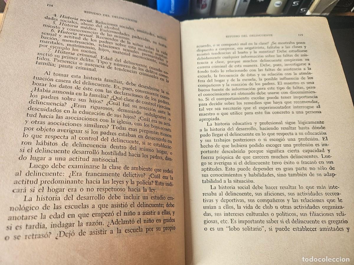 Libros de segunda mano: DELITO Y PSIQUE - David Abrahamsen - 1946 - Foto 7